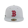 thumbnail image 2 of Men's New Era Gray Boston Red Sox 2025 MLB Clubhouse 59FIFTY Fitted Hat, 2 of 7