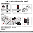 thumbnail image 6 of KOMI Solid Stainless Steel Band Compatible with Apple Watch 49mm, Metal Strap with Soft TPU Case for iWatch Series Ultra/Ultra 2 Women and Men, Silver, 6 of 6