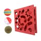 thumbnail image 1 of Juguete rompecabezas para gatos, divertido juego de laberinto, entretenimiento, juego mental para gatos y gatitos de interior. Rojo 40cm, 1 of 8