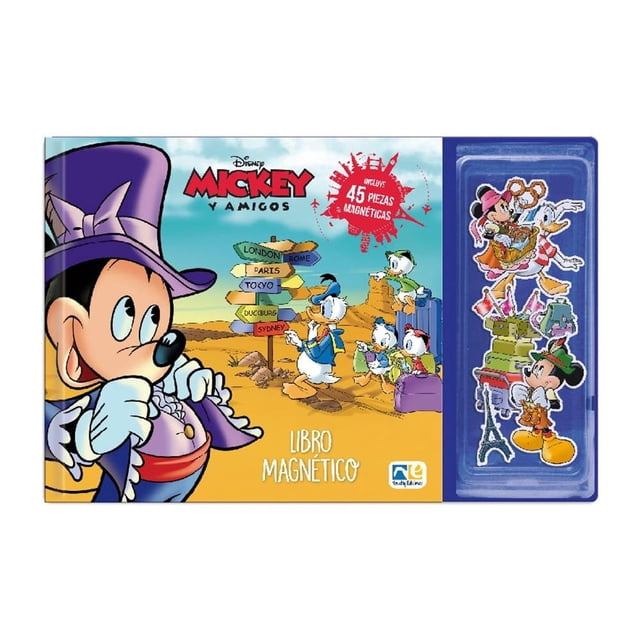 Libro Magnetico Mickey Y Sus Amigos Novelty Ediciones