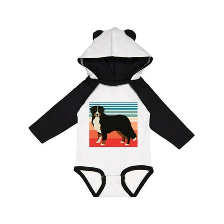 

Inktastic Bernese Mountain Dog Gift Baby Boy or Baby Girl Long Sleeve Bodysuit