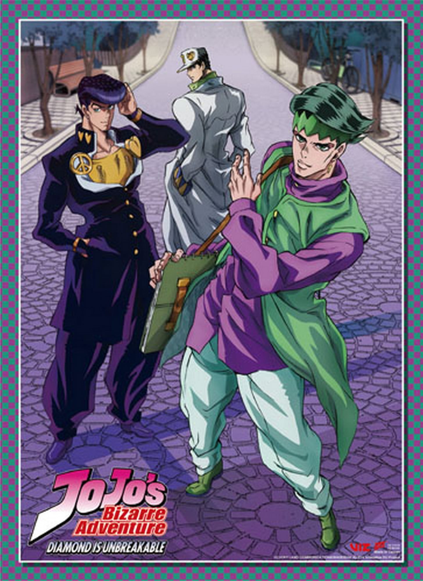 Jojo's Bizarre Advanture S3 Keyart Group D Wall Scroll