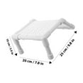 thumbnail image 2 of OUNONA Turtle Basking Platform Turtle Ramp White Plastic 1Pack, 2 of 8