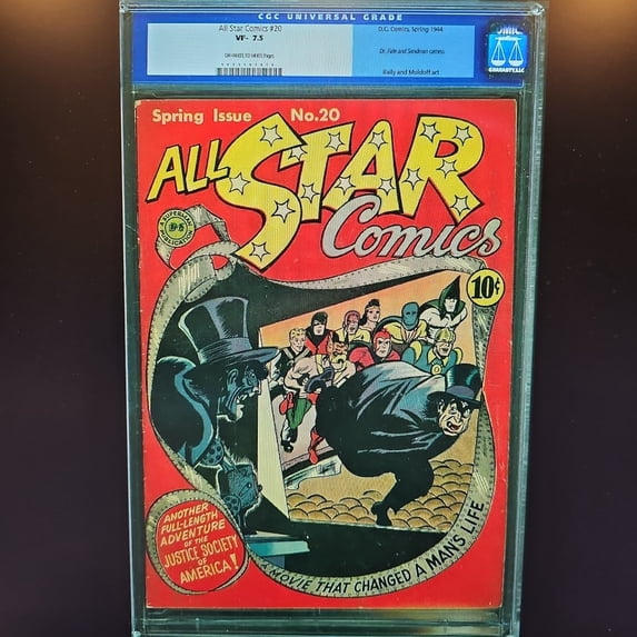 All Star Comics #20 - CGC 7.5 Comic Book