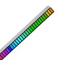 thumbnail image 3 of Luces De Ritmo De Pastilla Pickup Rhythm Lights Rgb Voice Control Music Light Stick Car Decor (Blanco), 3 of 7