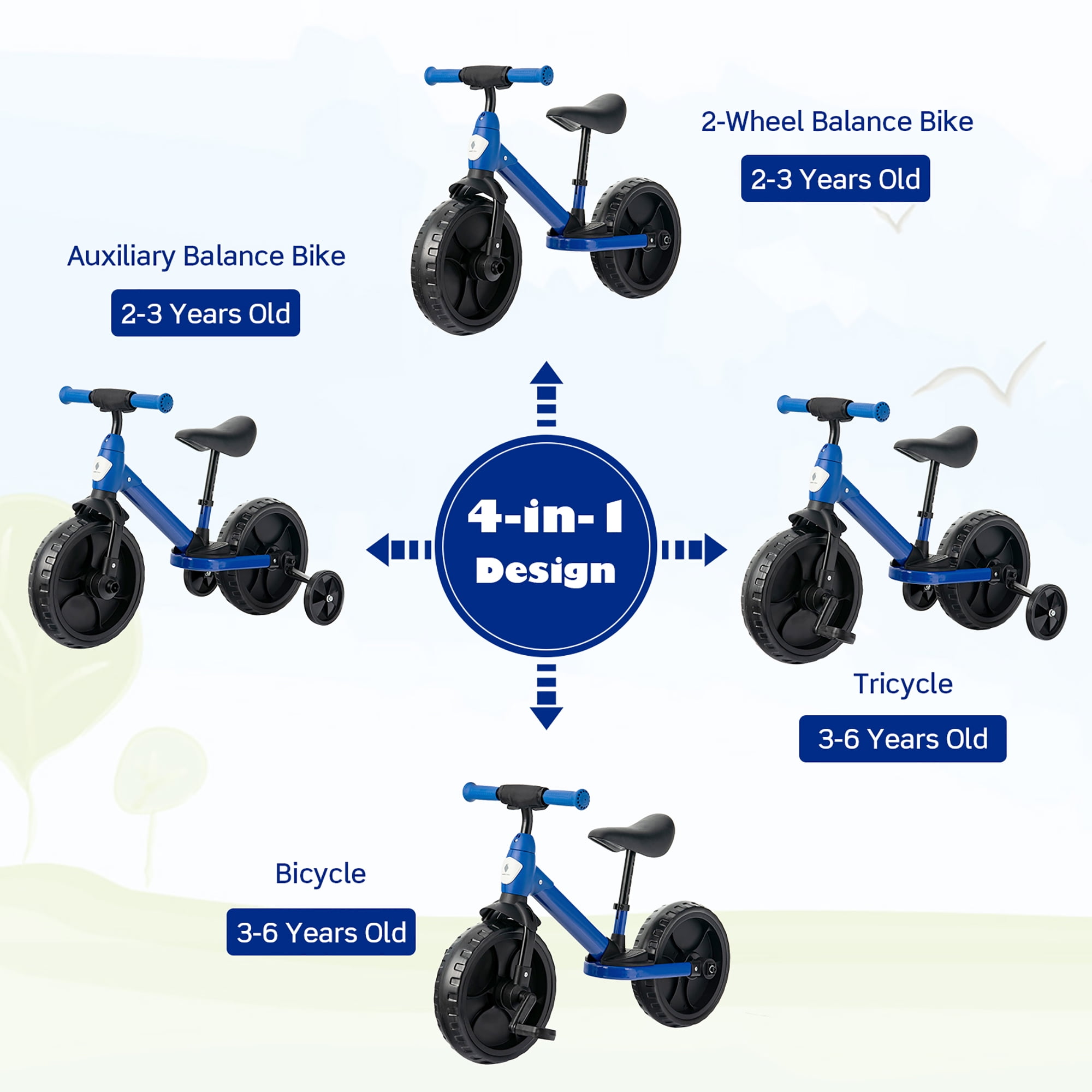 4 in sale 1 tricycle walmart
