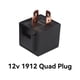 thumbnail image 2 of Sidaley Relé Terminales de arranque de 12 V/24 V Relés de servicio de carga de corriente Fuente de alimentación eléctrica compacta Vehículos, repuestos y accesorios Mis Tipo-01 (12v), 2 of 6
