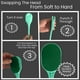 thumbnail image 2 of Rascador de Espalda Body Scratcher Largo Resistente con Cabezas Intercambiables, 2 of 6
