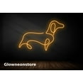 thumbnail image 2 of Glowneon Dachshund Neon Sign, Dachshund Dog Led Light, Dachshund Line Art, Dachshund Led Sign, 2 of 4