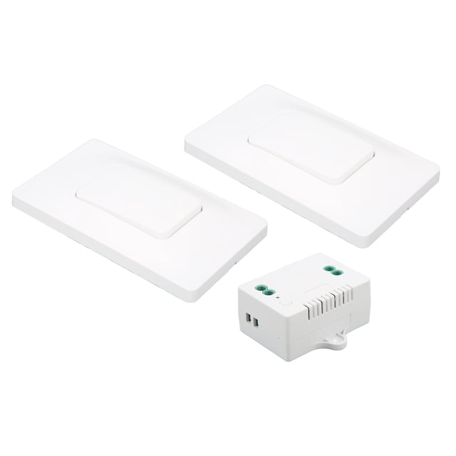 Interruptor De Luz De Pared, Interruptor De Luz Inalámbrico 433MHZ Fácil Instalación Impermeable Para El Hogar