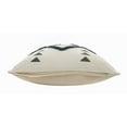 thumbnail image 6 of Ox Bay Diamond Tufted Geometric Cotton Throw Pillow, Black / Off-White, 20 in. x 20 in., 6 of 8
