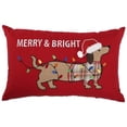 thumbnail image 4 of Pillow Perfect 624556 Coussin Lombaire Cheer Daschund - Rouge, 4 of 4