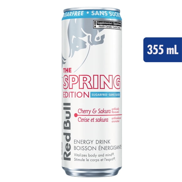 Red Bull Sugar Free Cherry & Sakura 355ML