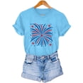 thumbnail image 7 of VerPetridure American Flag Shirt Women 4th of July Patriotic T Shirt Funny Stars Stripes Graphic Tee Independence Day T-Shirt Top, 7 of 7