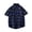 Blue, variant on Plaid Shirts for Men Short Sleeve, Casual Tops Button Down Shirt, Blue