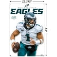 thumbnail image 3 of NFL Philadelphia Eagles - Jalen Hurts Feature Series 23 Wall Poster with Push Pins, 22.375" x 34", 3 of 3