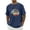 Navy, variant on IWRICH Men's Casual Crew Neck Oversize T Shirts Graphic Printed Short Sleeve Plus Size Tshirts Casual Loose Fit Summer Tops Yellow XS