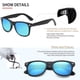 thumbnail image 2 of Gafas de sol polarizadas FEIDUSUN para hombres y mujeres, negras, 2 of 6