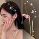 thumbnail image 3 of Coreano De Aleación De Mariposa Rhinestone Diadema Perla Diamante Borla Fina Banda De Pelo Para La Mujer Accesorios Para El Cabello, 3 of 4