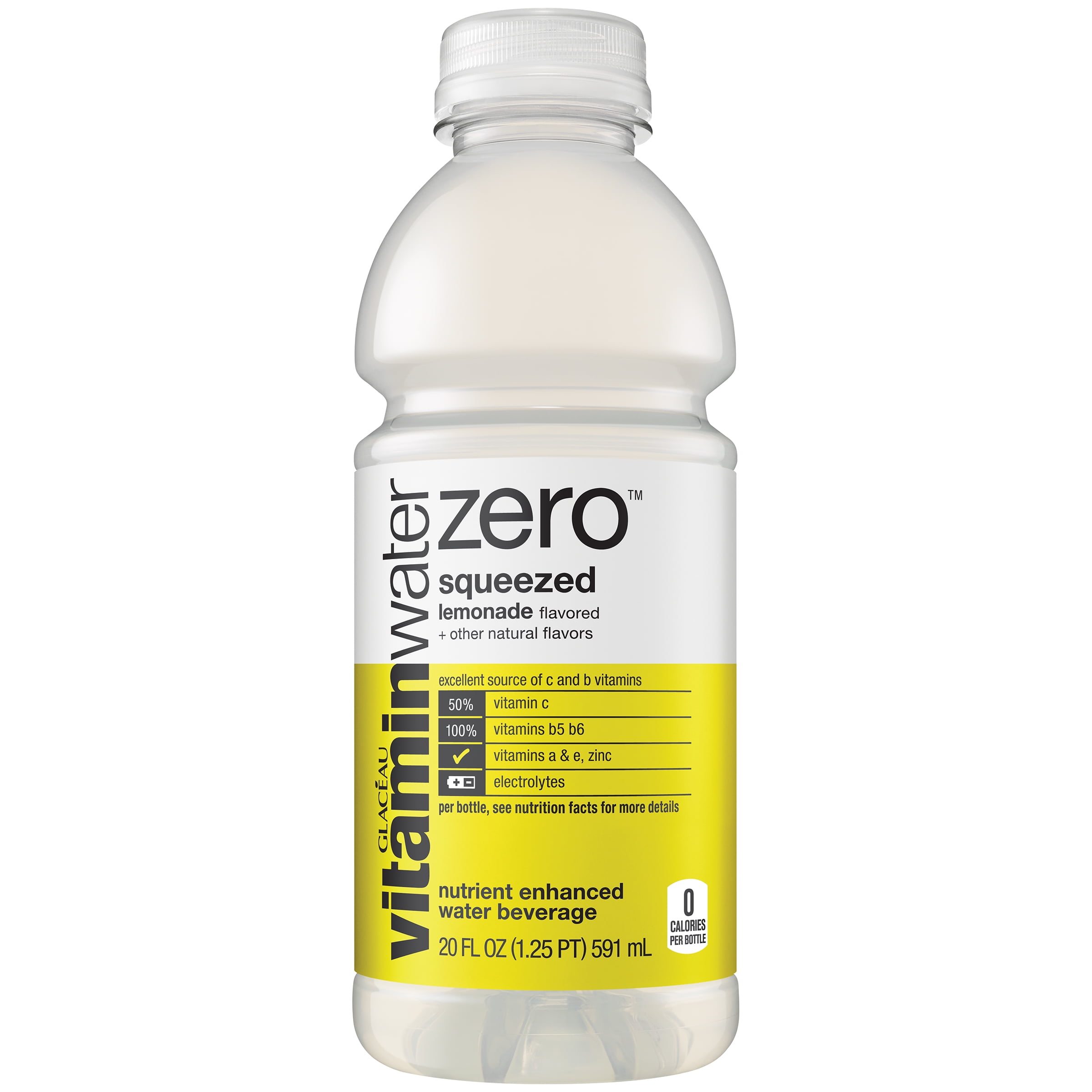 Vitamin Water Zero Squeezed Lemonade, 20 Fl. Oz.