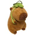 thumbnail image 2 of 23CM Juguete de Peluche de Capibara, Lindo Animal de Peluche de Capibara, Realista Lindo Relleno Capibara Peluche decoración del hogar muñeca de Juguete Suave Regalos para niños Adultos, 2 of 6