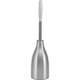 thumbnail image 3 of Polder Sleek Stainless Steel Toilet Brush with Caddy, Slim and Discreet Design, Open-Back Design for Odor Control, Rust-Resistant Stainless Steel, 3 of 5
