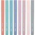 thumbnail image 1 of WWS-- Aesthetic Highlighters, 8 pcs, Chisel Tip, Earthy Colors, No Bleed Bible Highlighter Pastel, Highlighters Assorted Colors, Pastel Highlighter Set, Cute Highlighter, 1 of 4