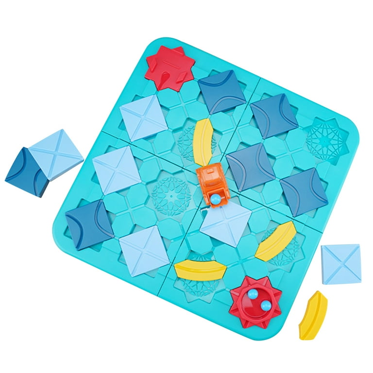 This maze builder board game strengthens problem-solving skills