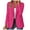 Pink, variant on Fall Blazers for Women 2024 Lapel Blazer for Women's Denim Single Shoulder Pad Office Work Jackets Black,XL