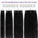 thumbnail image 2 of Extensiones de cabello CiTake Kinky Straight Clip in 20, 2 of 6