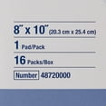 thumbnail image 3 of Sorbalux ABD Abdominal Pad Nonwoven Cellulose 1-Ply 8 x 10 inch, Box of 16, 3 of 3