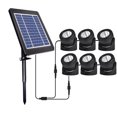 thumbnail image 1 of Luces Solar Juego 6 RGB LED Sumersible Fuente Implaz ADJ (B), 1 of 9