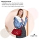 thumbnail image 2 of Angelkiss Hobo Monederos y bolsos para mujer Bolso tipo cartera Bolsos para mujer Bolsos de hombro grandes para uso diario, 2 of 5