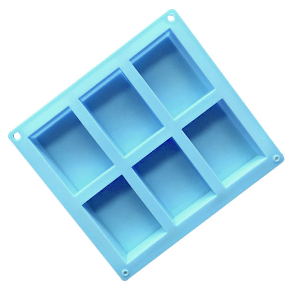 Snowflake Soap Mold Silicone 6 Cavity 3d Resin For Diy Craft Candle Soap Making 
