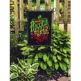 thumbnail image 2 of JSDART Reggae is Rhythm of My Soul Lettering in Rasta Colors Garden Flag Decorative Flag House Banner 28x40 inch, 2 of 2
