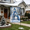 thumbnail image 6 of Christmas Garden Flag Double Sided Printed Festive Yard Banner Linen Outdoor Holiday Decoration for Patio, 6 of 6
