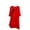 Red, variant on Kaemgyyd Night Gowns for Women Trendy Comfy Flowy Sleepwear Casual 3/4 Sleeves Crew Neck Loose Soft Pajama Dress