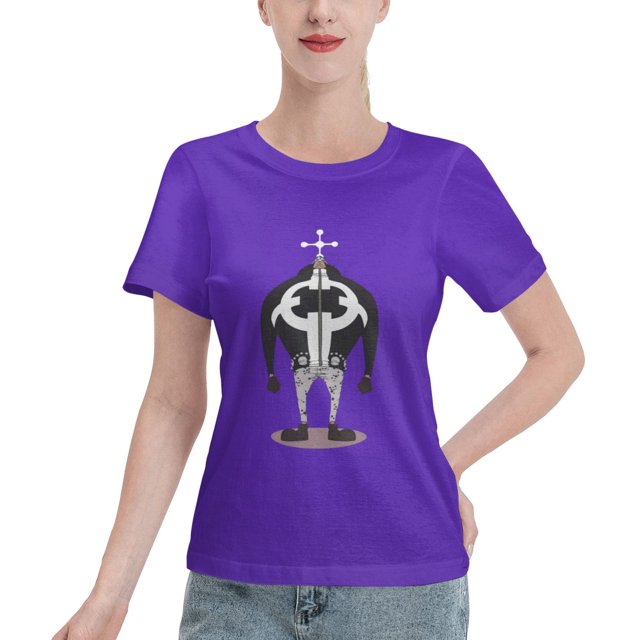 Women's Basic Short Sleeve T-Shirt One Piece Big Bear