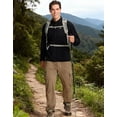 thumbnail image 3 of Pioneer Camp Men's Fleece Jackets Full Zip Lightweight Winter Warm with Zipper Pockets Athletic Camping Outwear Coat, 3 of 6