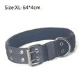 thumbnail image 2 of Tactical Dog Collar Reflective Nylon Dog Collar with Metal Buckle and Control Handle for Medium, 2 of 6