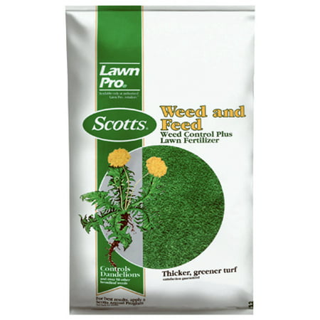 Scotts Lawn Pro Weed & Feed Lawn Fertilizer with Weed (The Best Weed And Feed For Lawns)