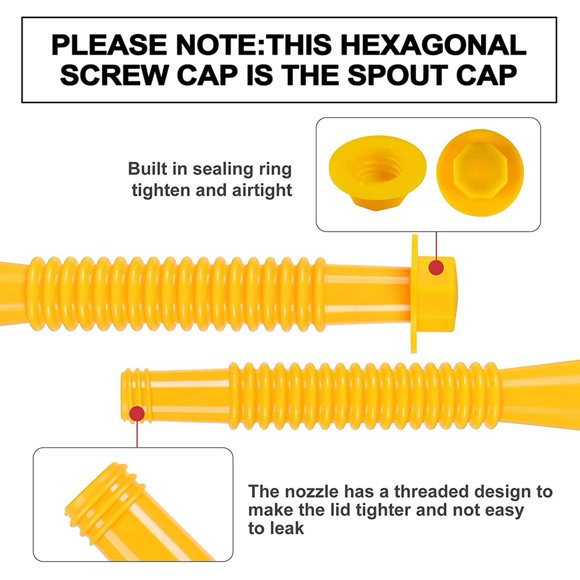 Plastic Gas Can Caps