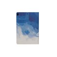 thumbnail image 2 of Marble Pattern Case for Apple 10.2-inch iPad (9th/8th/7th Gen - 2021 2020 2018 Release) - TECH CIRCLE Slim Thin Lightweight Case with (Adjustable Stand) Protective Flip Folio Cute Cover (Blue White), 2 of 9