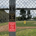 thumbnail image 5 of Signs ByLITA Portrait Round Do Not Feed the Ducks, They Have a Special Diet ABS Plastic | Laser Engraved | Easy Installation | Elegant Design Sign (Black) - Small, 5 of 7