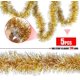 thumbnail image 2 of Guirnaldas de oropel de Navidad Oro, Conjunto de 5 Guirnaldas de Navidad, Guirnaldas de oropel metálico, Guirnalda de árbol de Navidad brillar Electrónica, 2 of 5
