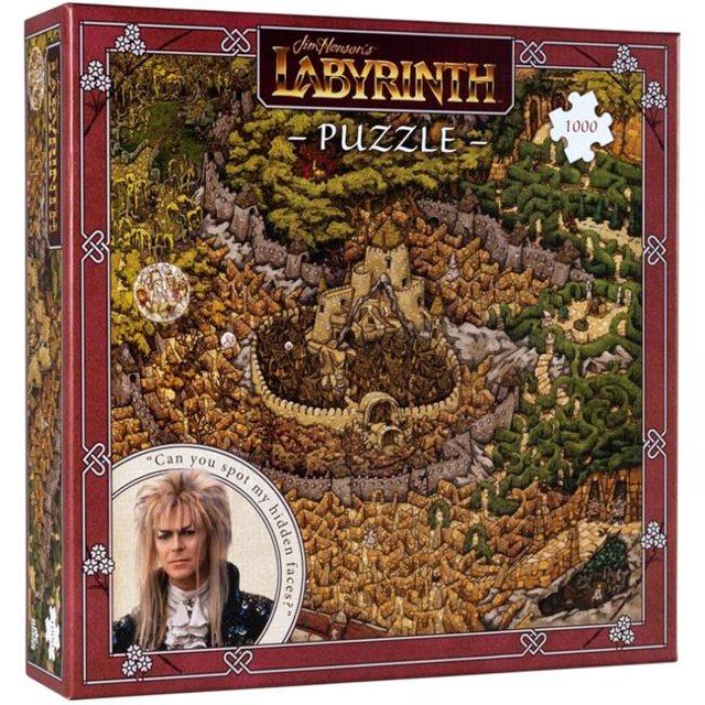 River Horse Games RHGLAB008 Jim Henson Labyrinth Official Movie Puzzle, 1000 Piece