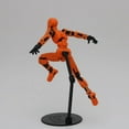 thumbnail image 6 of 3D Printed Puppet,Mobile Doll Stand, 3D Printed Titan Robot Stand, Poseable Stand, Suitable For Collection, Desktop Ornaments,Christmas Gifts, 6 of 7