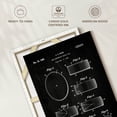thumbnail image 6 of Elephant Stock Roll Preventing Hockey Puck Patent Wall Art - Vertical Canvas Wall Art - Living Room Wall Decor - Patent Canvas - Black And White Decor - 32" x 48", 6 of 8