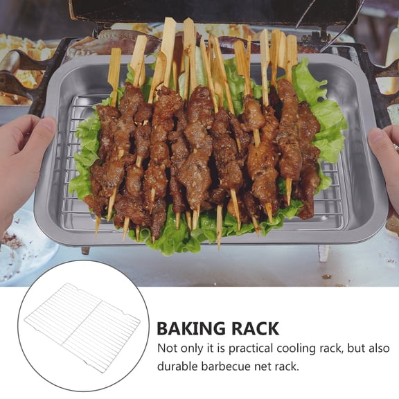 GAXIRE Stainless Steel Meat Resting Rack for Baking and Grilling, 1 Set Perfect for Friends and Family