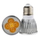 thumbnail image 4 of Bombilla Led Lámpara De Foco Blanco Cálido Ac 100-245V 5 * 3W E27 Yuarrent HA025474-00, 4 of 7